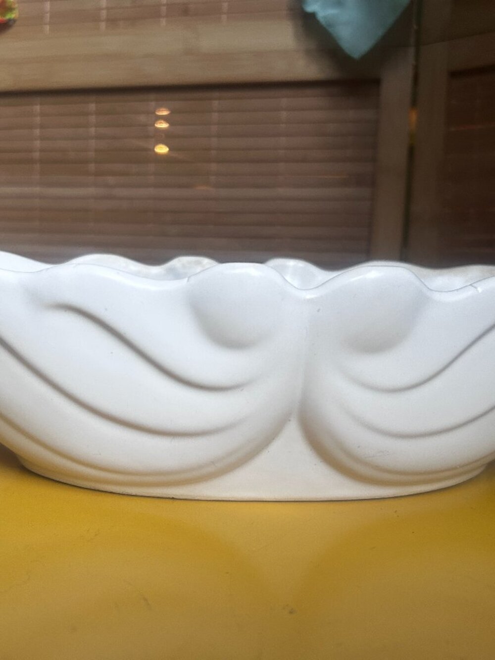 Vintage 1950s Hull white bowl